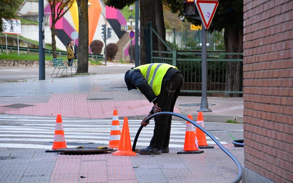 travaux assainissement Laversines