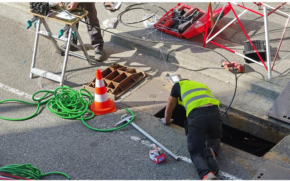 travaux assainissement Laversines